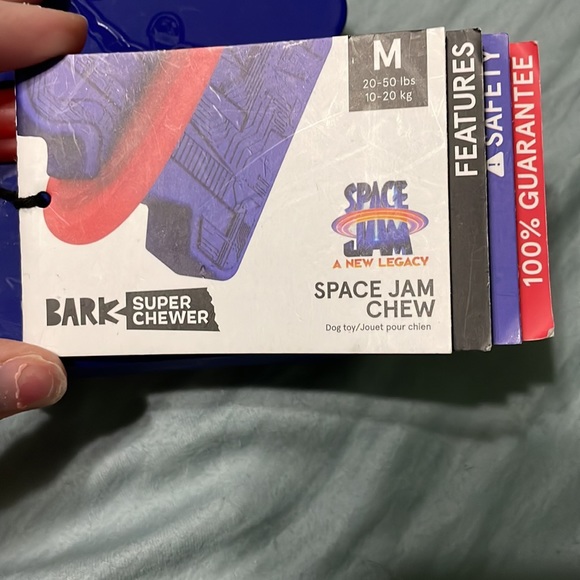 NWT! LE SPACEJAM! BarkBox SuperChewer Space Jam Chew! - Picture 3 of 6